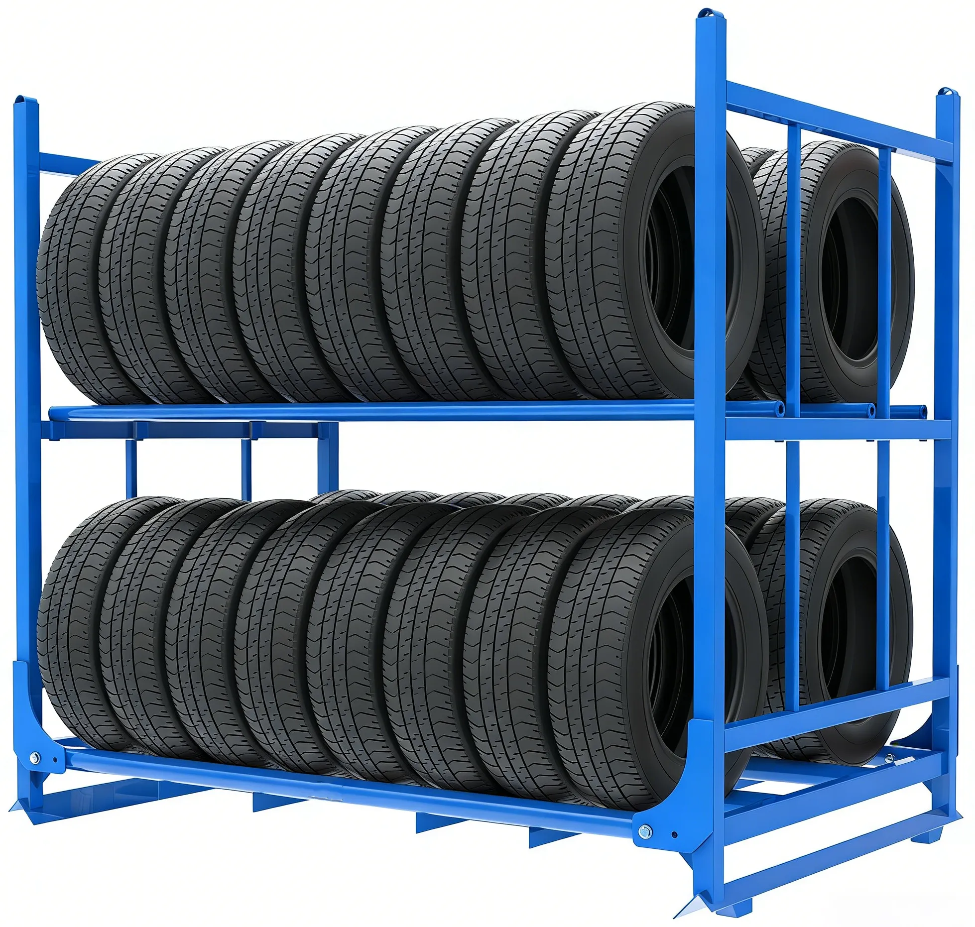 Foldable tyre rack (2)