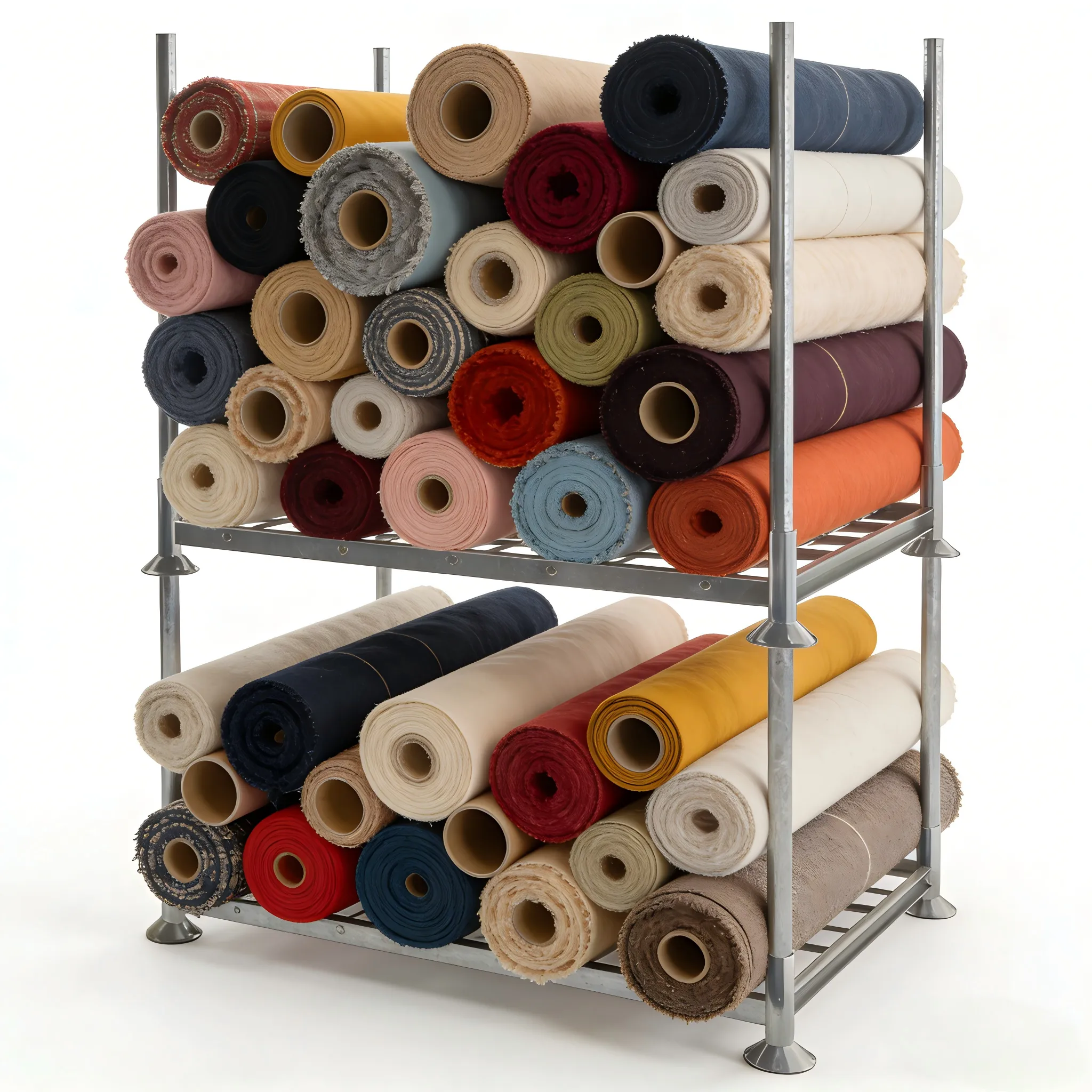 Stack rack for rolls