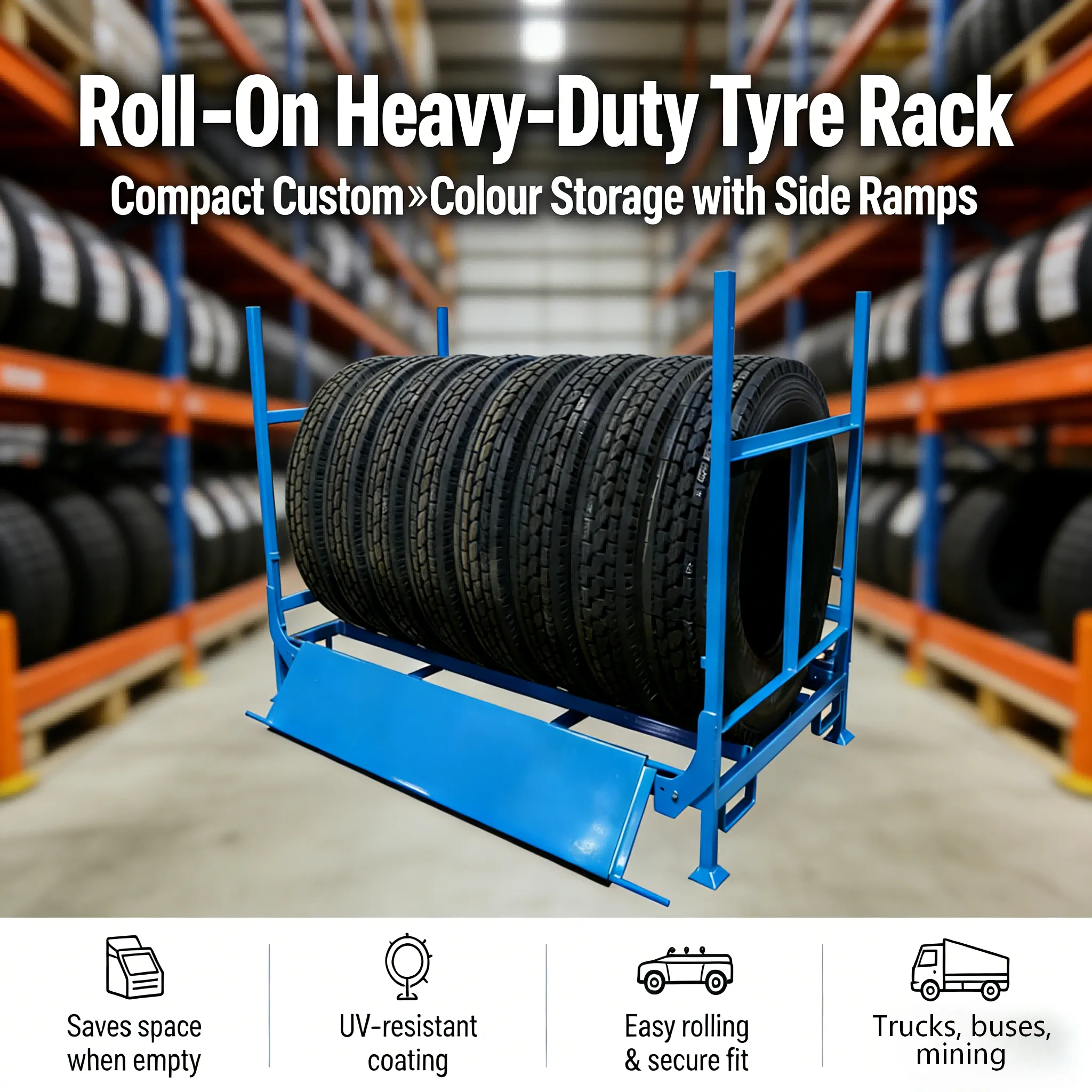 heavy duty tyre rack