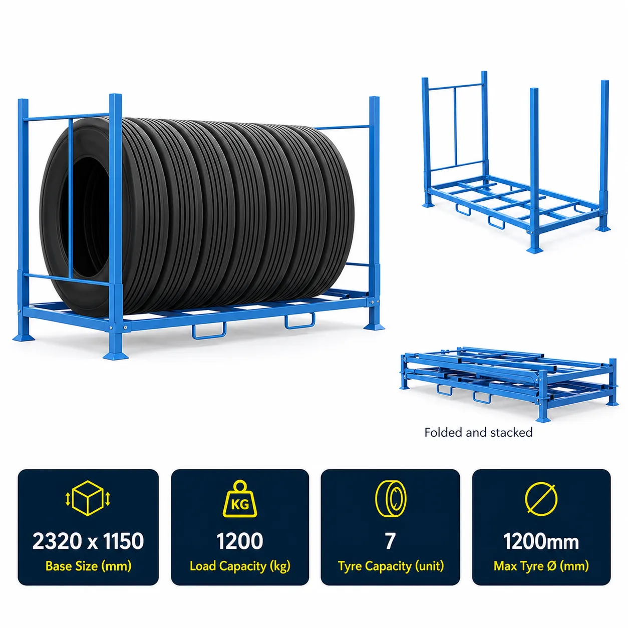 heavy duty tyre rack